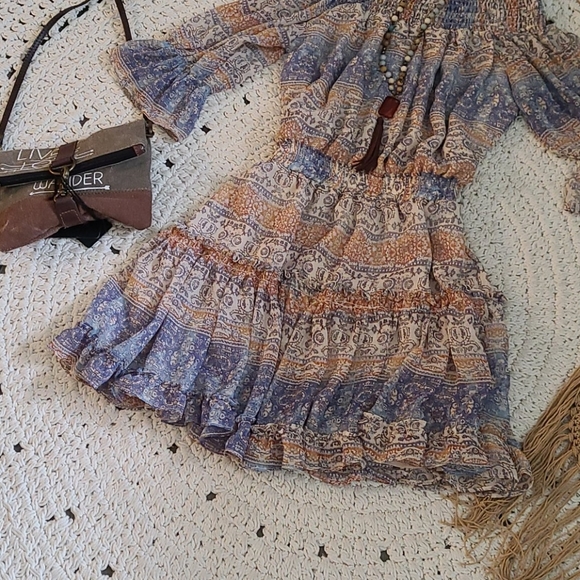 BO HO VICI MULTI M DRESS OFF SHOLDERS NEW - Picture 5 of 16